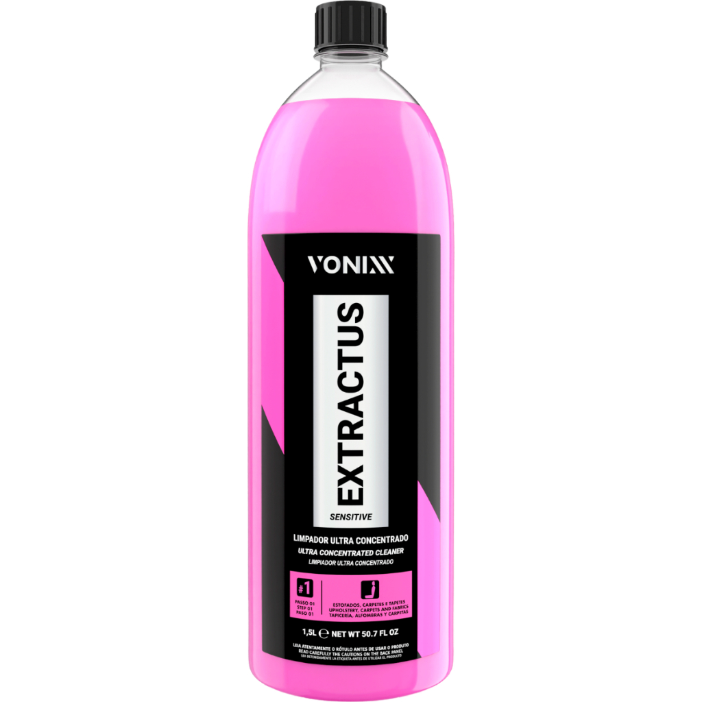 Extractus Sensitive 1,5L Limpador para Tecidos Delicados Seda Linho Camurça Vonixx em Oferta na Shopee