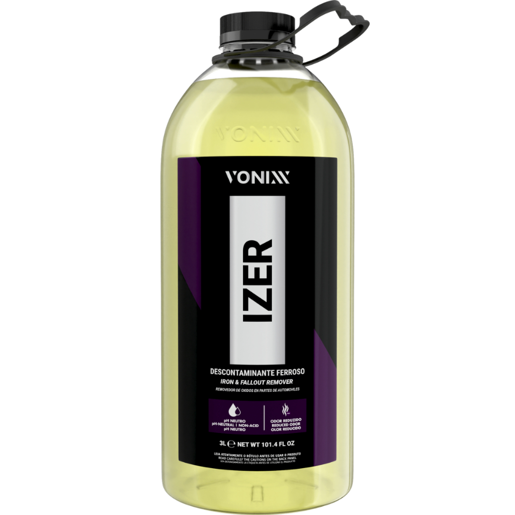 Descontaminante Ferroso Limpa Roda Automotiva Izer 3L Vonixx em Oferta na Shopee