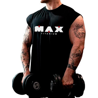 Regata Oversized Masculina Academia Treino Machao Larga GRANDE