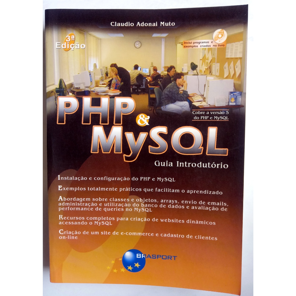 Livro Php & Mysql - Guia Introdutório - 3ª Ed. 2006 - com CD