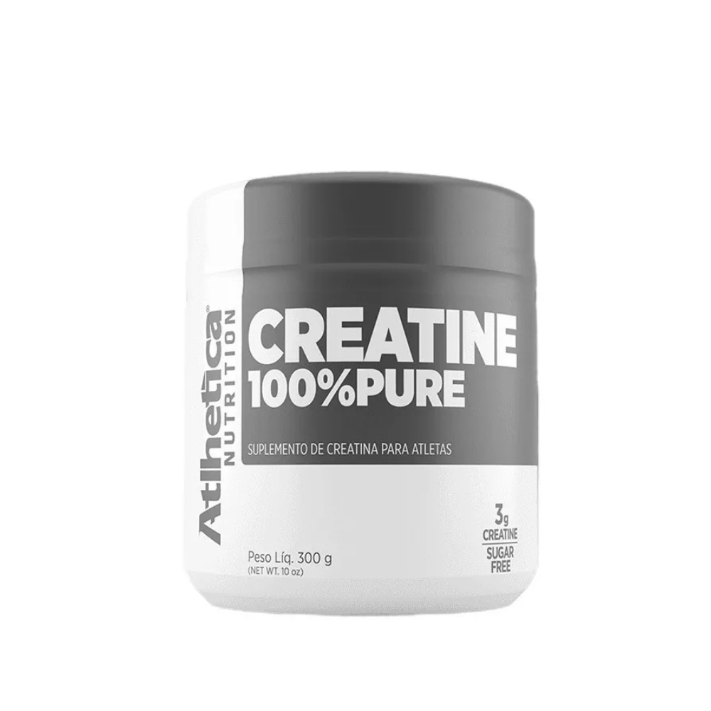 Creatina Monohidratada Pura 300g Atlhetica Nutrition