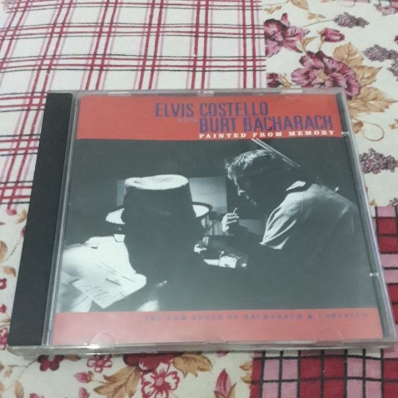 Elvis costello Burt bacharach cd painted from memory