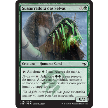 Sussurradora das Selvas (Xama) - - Magic The Gathering