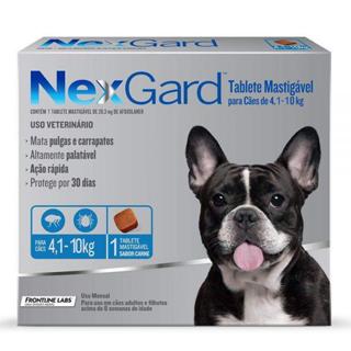 Black FRIDAY 01 a 04 comprimidos Nex -- gard Rémedio contra Pulgas e Carrapatos 4kg a 10kg