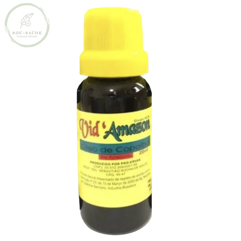 Óleo de Copaíba -20ml