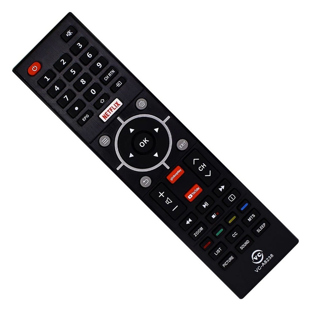 Controle Remoto Tv Smart Semp Toshiba 32 39 43 Polegadas