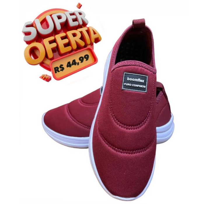 SUPER PROMOÇÃO 44,99 TÊNIS ORTOPÉDICO CALCE FÁCIL COM PALMILHA MASSAGEADORA NÚMERO 42 TODAS AS CORES, TÊNIS MACIO, LEVE E CONFORTÁVEL.