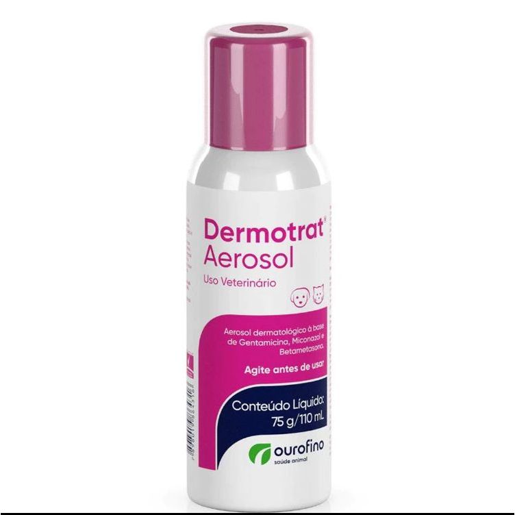 Dermotrat Aerosol Spray 110ml 75gr - OuroFino Pet