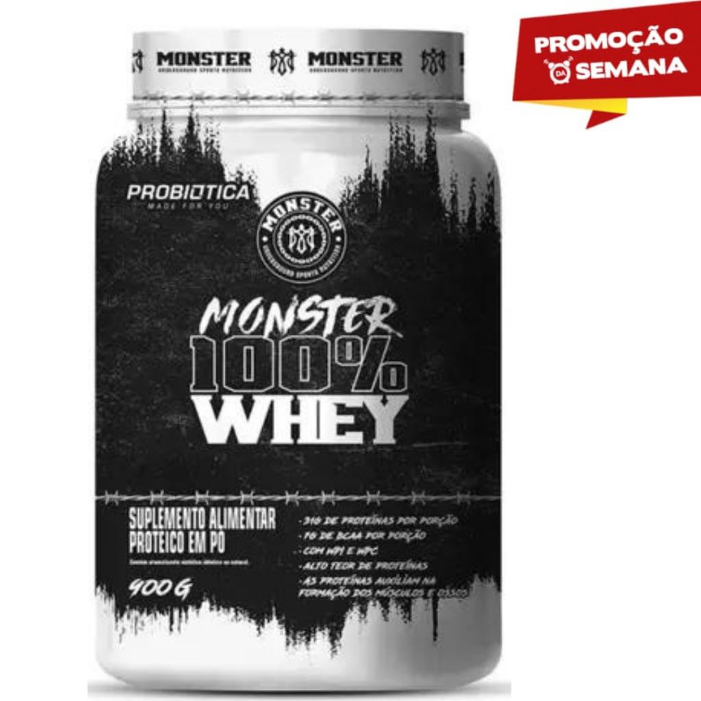 whey 100% Probiotica Monster 900g