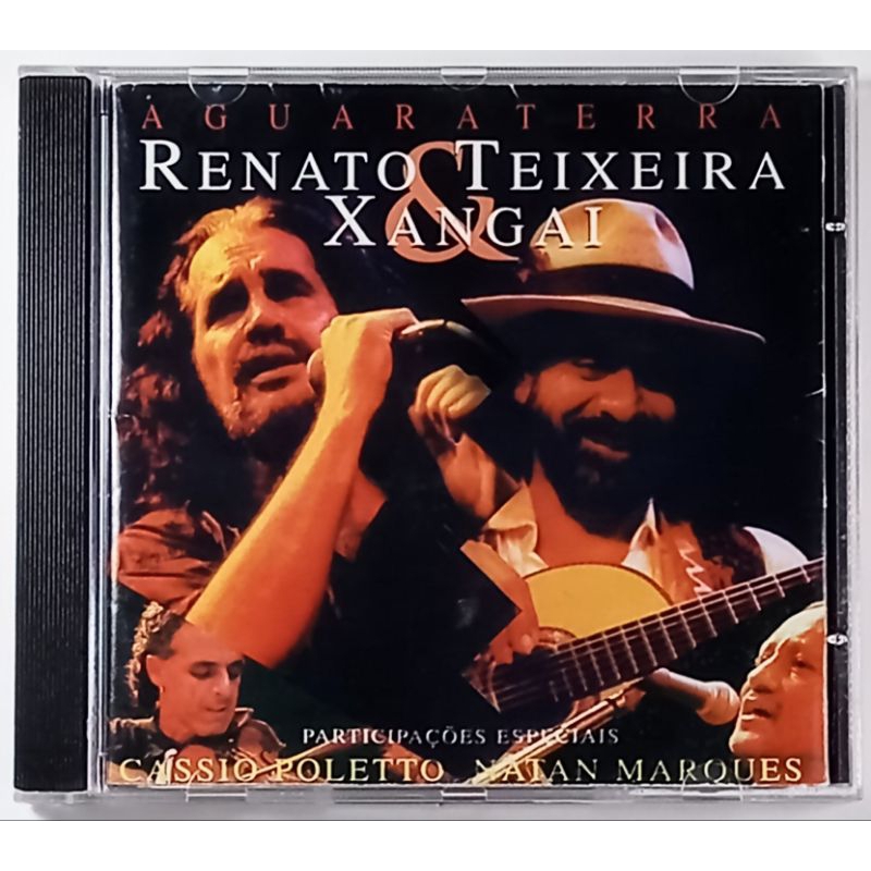 CD Renato Teixeira & Xangai - Aguaraterra (original)
