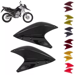 Aba Do Tanque Para Moto Xre 300 2010 2011 2012 Par Cromo Forte Acessórios Peças De Reposição