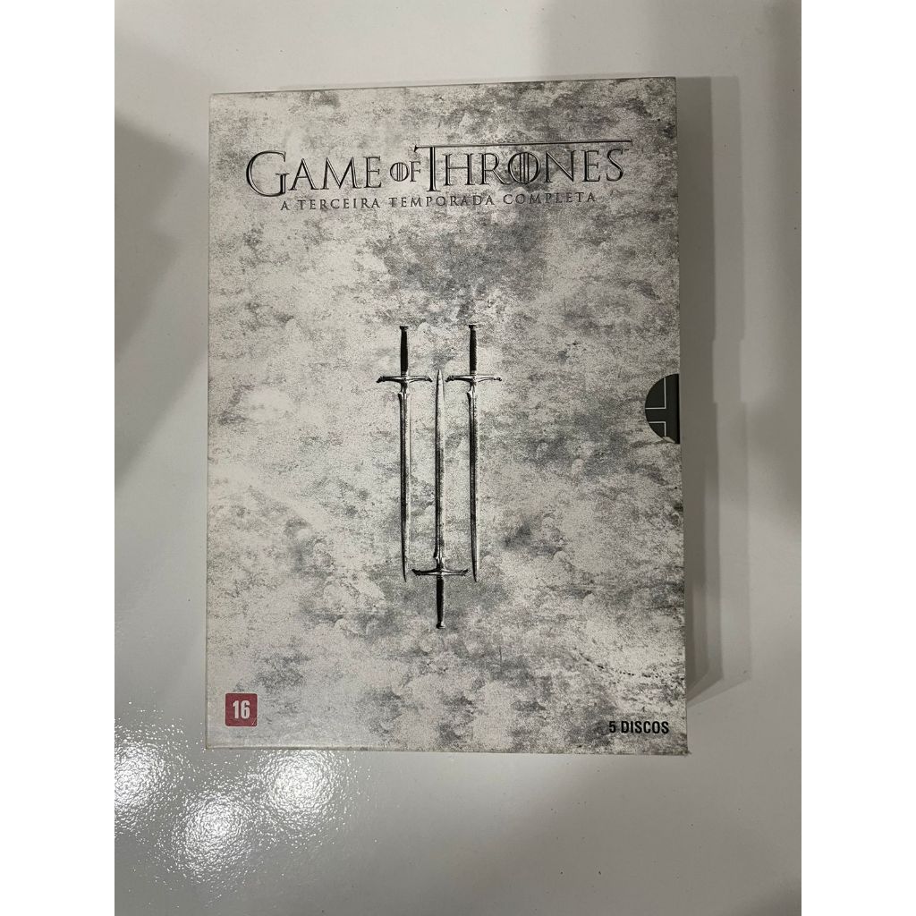 DVD - Box Game of Thrones 3 Temporada Completa - (Guerra dos Tronos Temporada 3 Completa)