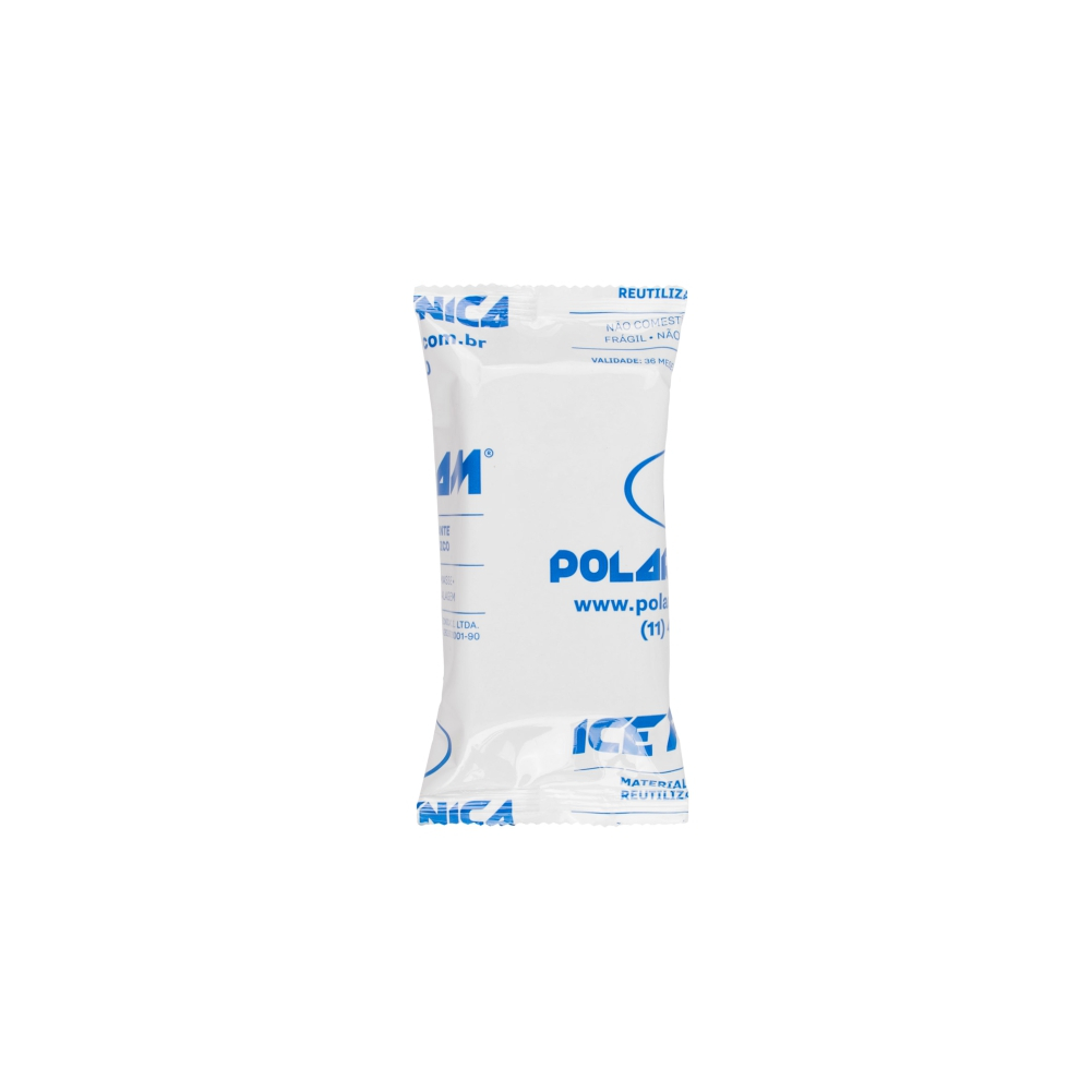 Gelo Artificial Reutilizável Espuma Ice Foam 80g  - Kit 09 unidades