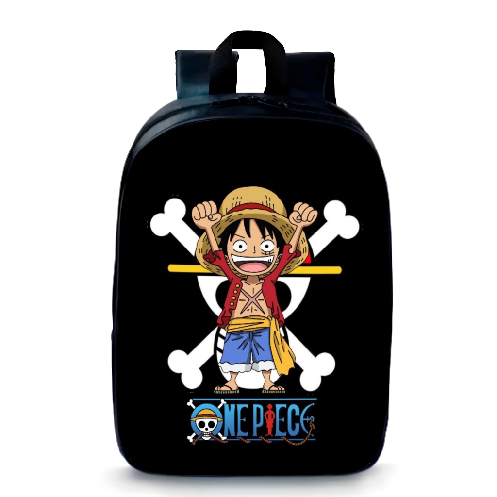 Mochila Pequena Pré-escolar Anime One Piece Modelo Infantil Bolsa Para Passeio em Oferta na Shopee
