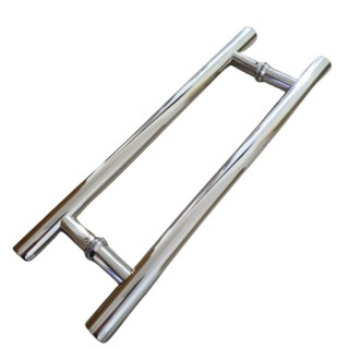 Puxador Aço Inox 40cm Tubular para Portas de Madeira