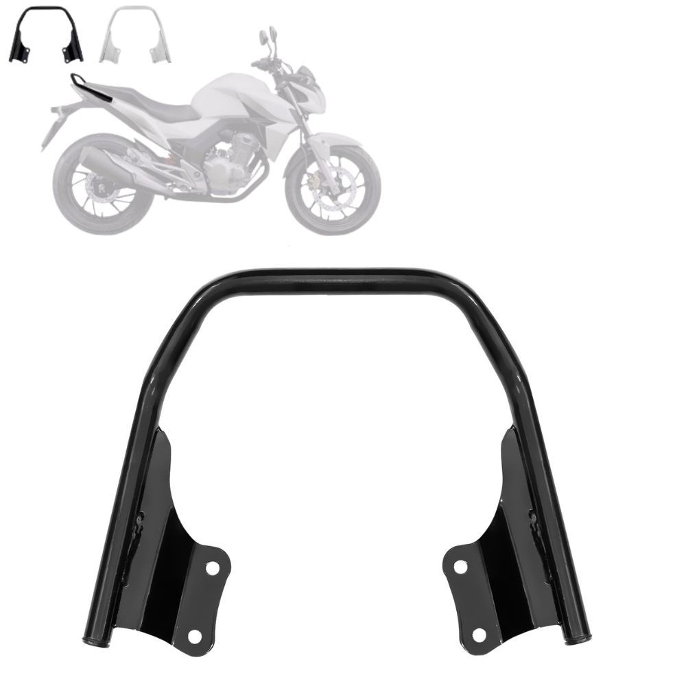Alça Traseira Especial Para Moto Cb 250 Twister 2015 2016 2017 2018 2019 2020 2021 2022 Cromo Forte em Oferta na Shopee