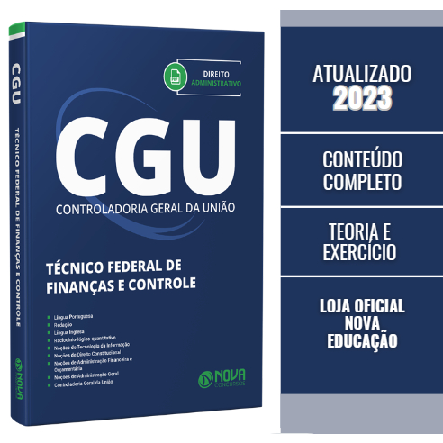 Apostila CGU - Técnico Federal de Finanças e Controle (TFFC)