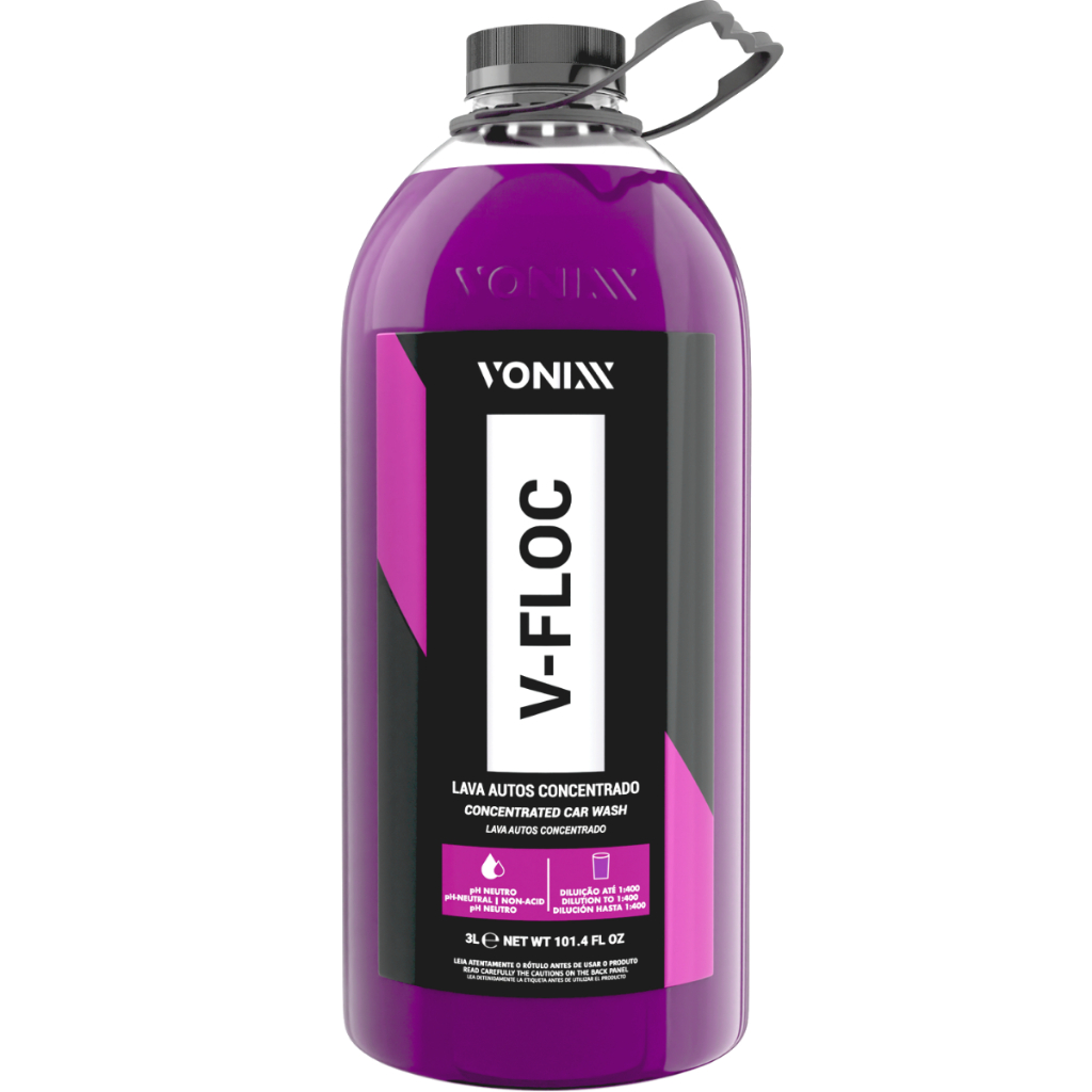 Shampoo V-Floc Vonixx Lava Autos Super Concentrado 3L