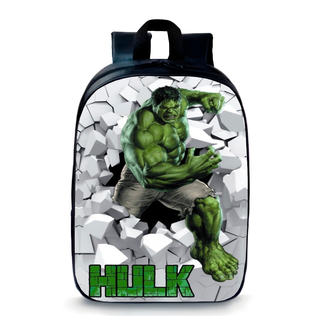 Mochila Pequena Pré-escolar Incrível Hulk Moda Meninos em Oferta na Shopee