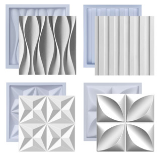 Kit Formas Molde pra Gesso 3D e Cimento ABS