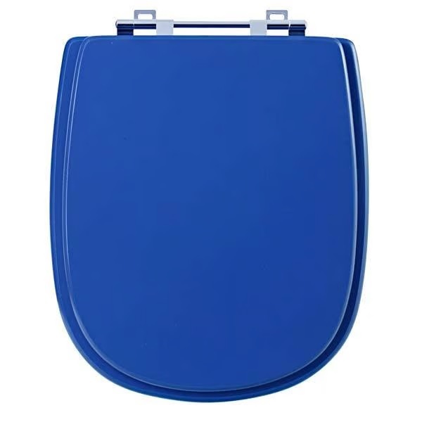 Tampa De Vaso Sanitário Laqueado Sabatini Azul Para Bacia Icasa