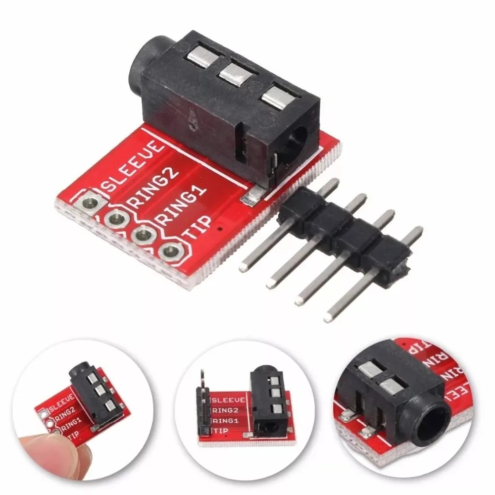 Módulo Com Plug 3.5mm Mp3 Microfone  [ CODIGO 854 ]