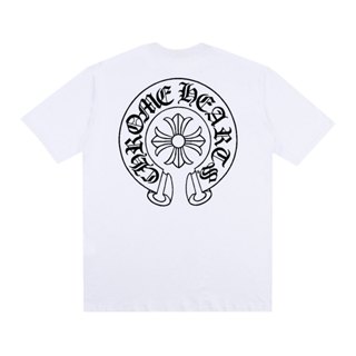 Camiseta Basic Streetwear Estampada Chrome Clover Fio 30.1 Unissex 100% Algodão Cores Diversas em Oferta na Shopee