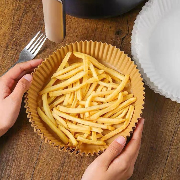Kit 50 Forro De Papel Descartável para Fritadeira Airfryer