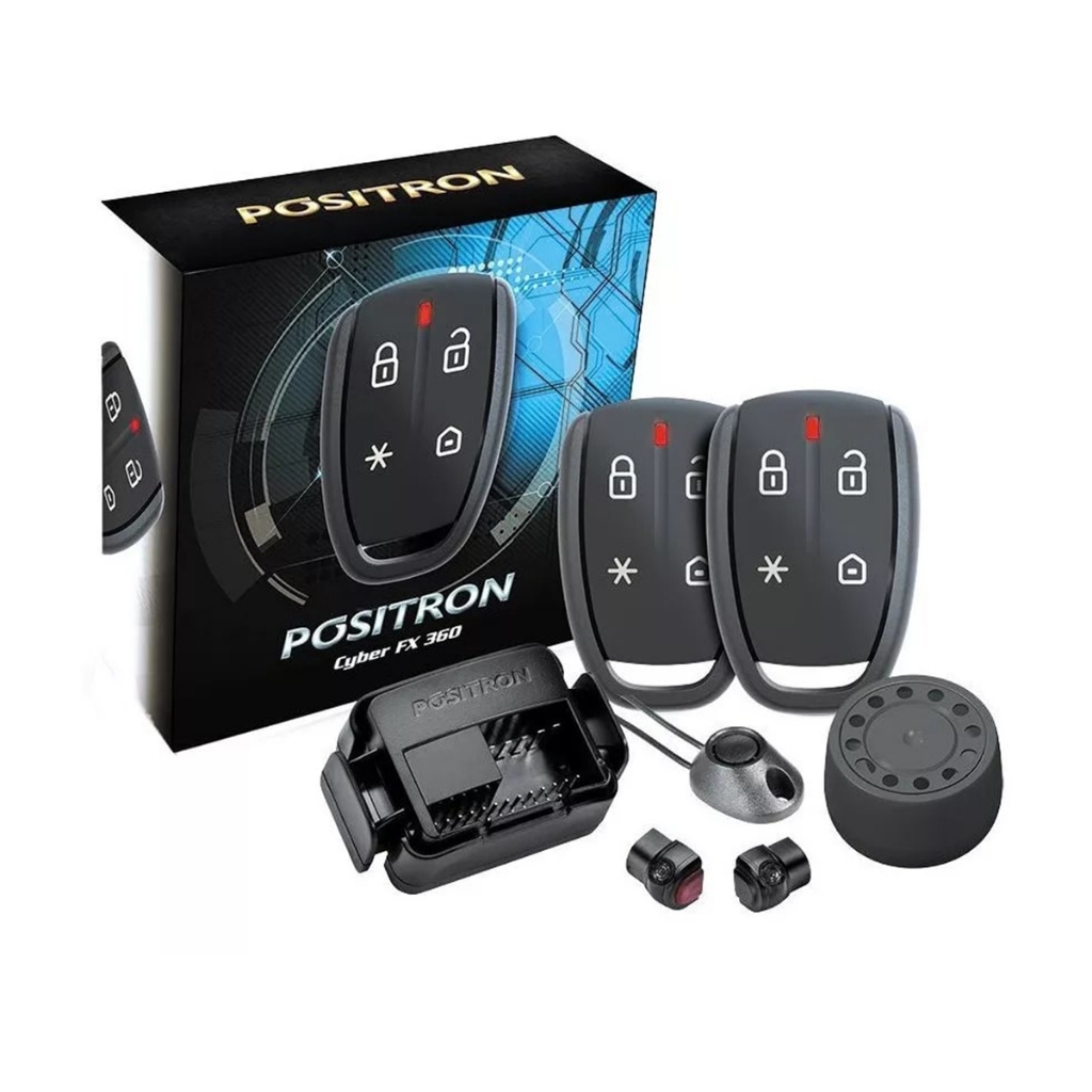 Alarme Automotivo Positron Cyber FX360 Universal Carro Presença em Oferta na Shopee