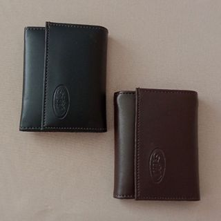 Carteira Masculina Fecho de Velcro Couro Sintético Estilo Executiva Elegância e Sofisticação