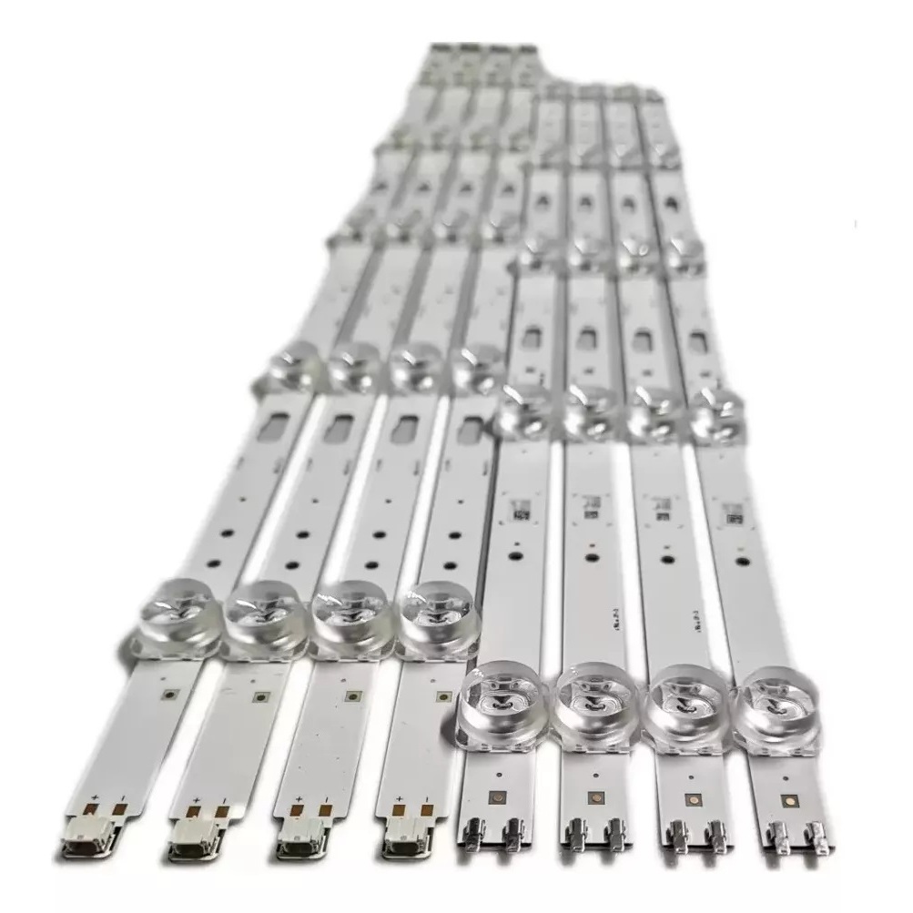 Kit 8 barras de LED Originais Samsung TV UN55TU7000G / UN55TU7020G / UN55TU8000G / UN55AU7700G barra nova Original