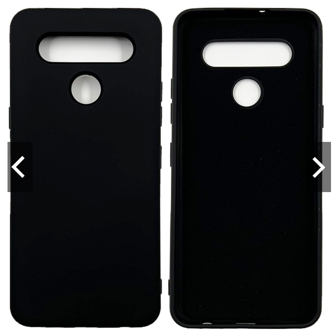 Capa Capinha K41S / K51S Silicone Colorida Aveludada Compatível LG K41S / K51S+pelicula 3d