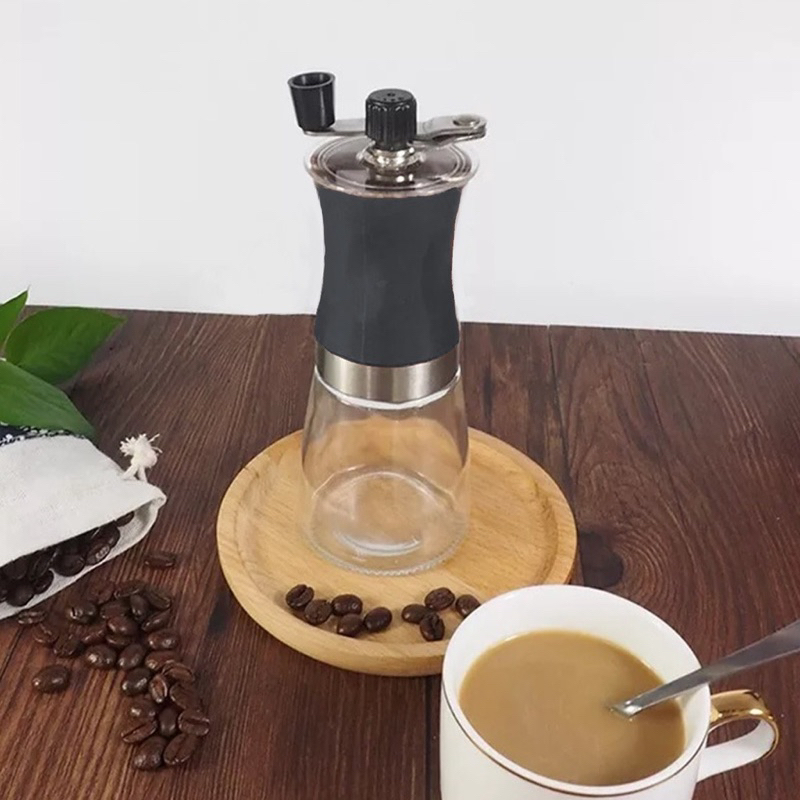 Moedor Manual de Café e Grãos Temperos com Regulagem em Oferta na Shopee
