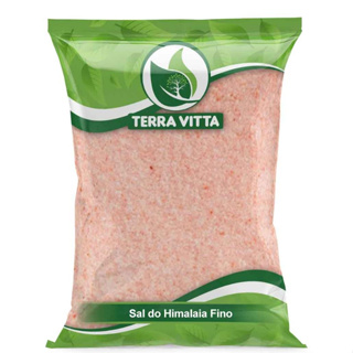 Sal Rosa do Himalaia Fino 1Kg em Oferta na Shopee
