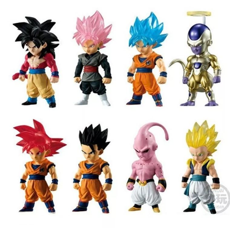 Kit Action Figure Miniaturas Bonecos Dragon Ball Z