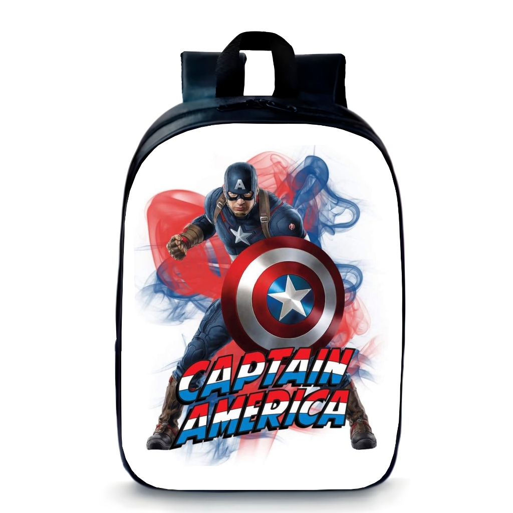 Mochila Pequena Pré-escolar Capitão América Novidade