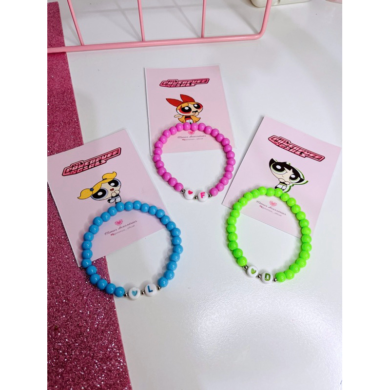 Pulseiras da Amizade Meninas Superpoderosas🤩