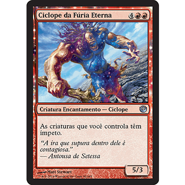 Ciclope da Fúria Eterna - Magic The Gathering