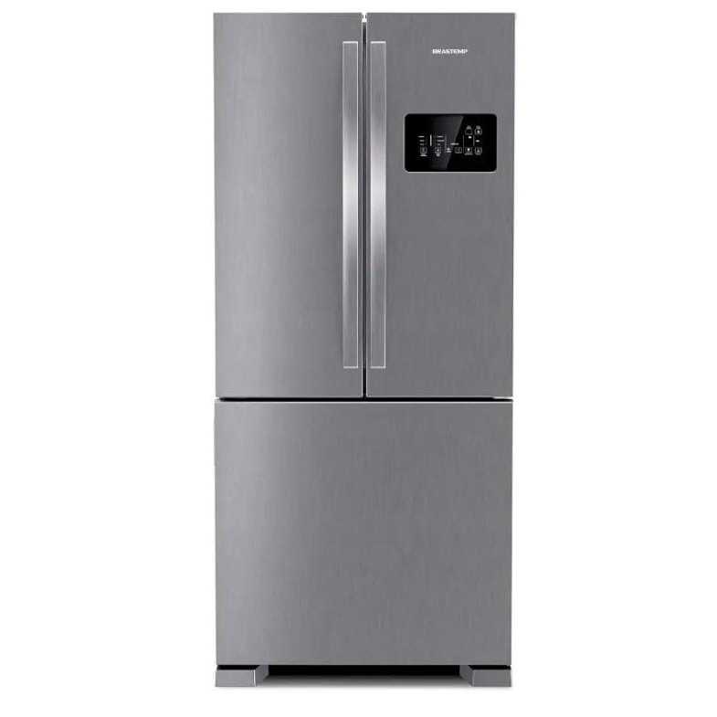 Geladeira Brastemp Frost Free French Door A+++ 554 litros cor Inox - BRO85AK • 110V