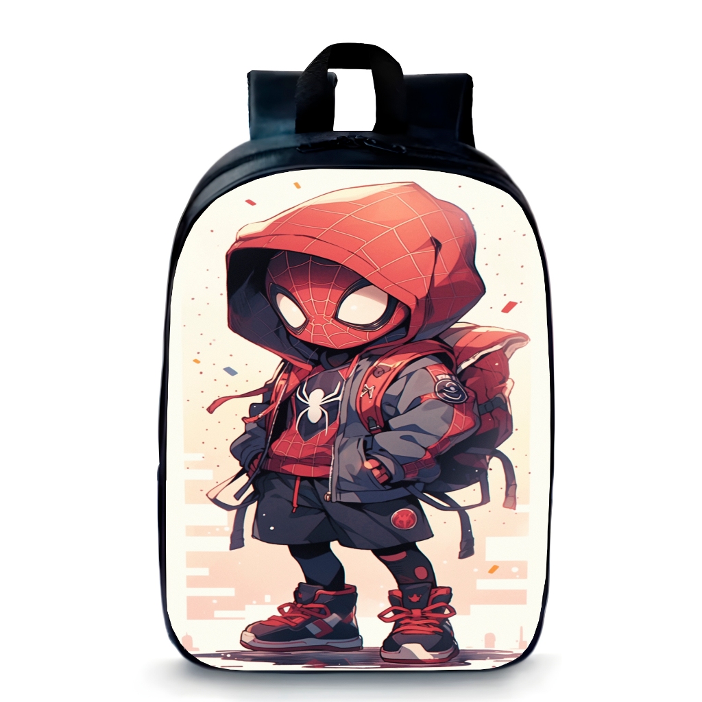 Mochila Pequena Pré-escolar Homem Aranha Disfarçado Novidade