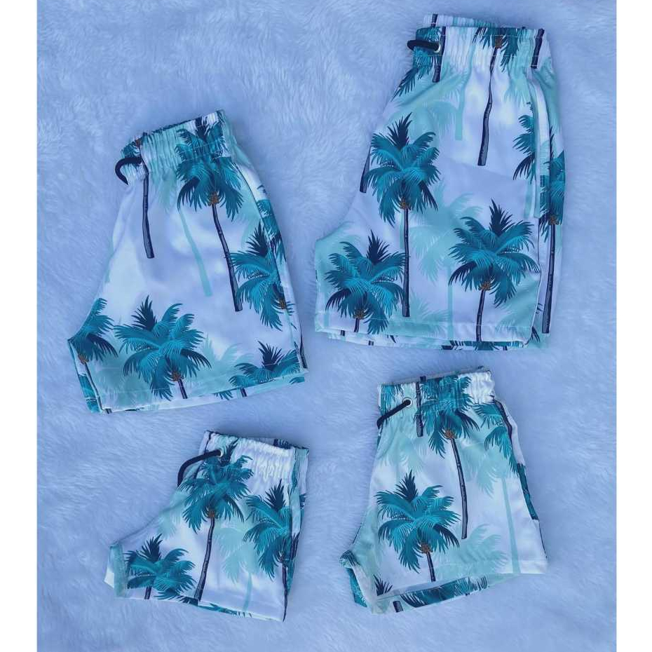 Short Infantil Tactel Lazer Moda Praia Psicina