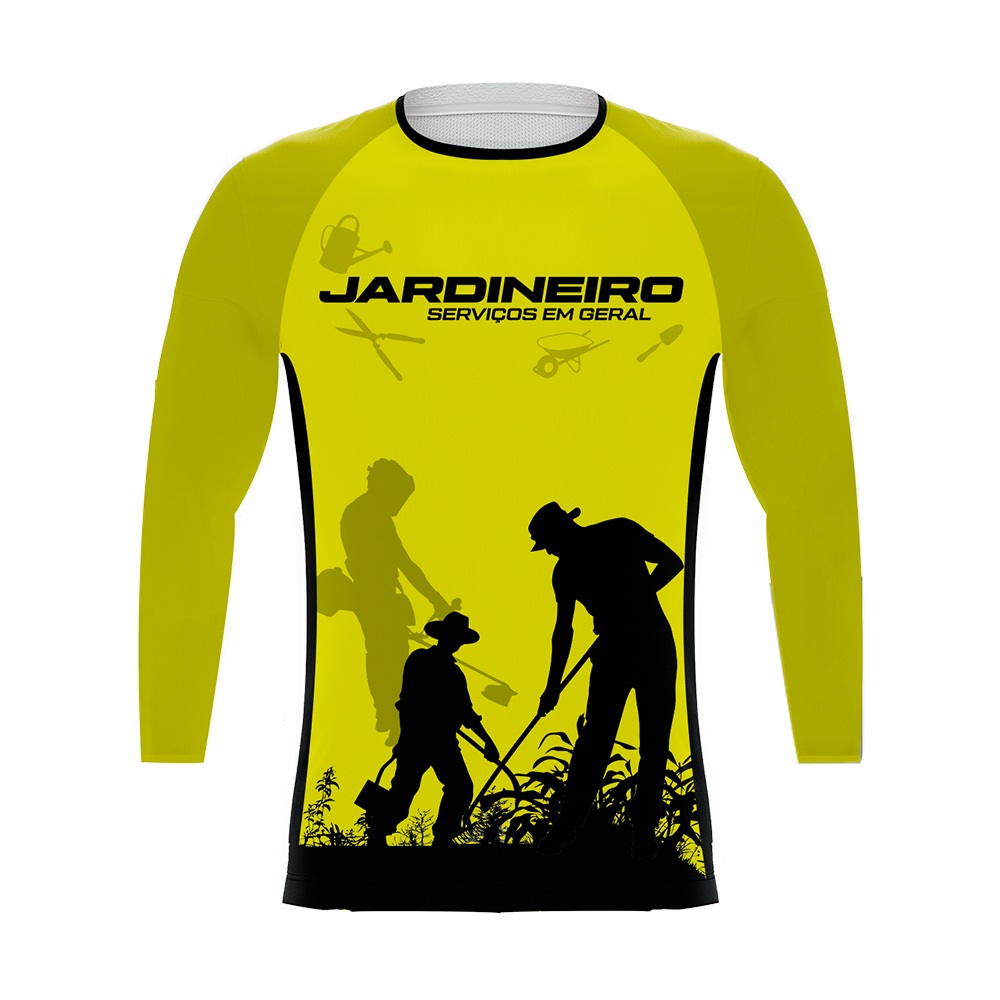 Camisa Camiseta Uniforme Jardineiro Jardinagem Manga Longa em Oferta na Shopee