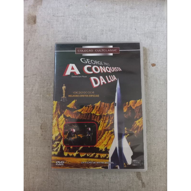 DVD filme A conquista da Lua - George Pals- Coleção Cultclassic