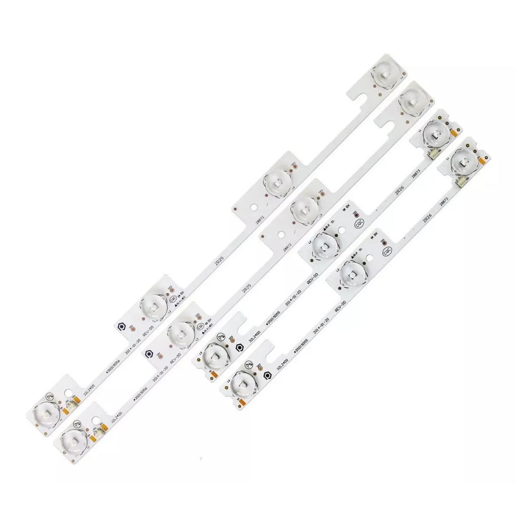 kit 4 barra Led Semp Toshiba 32l2400 Dl3245 35019055 35019056