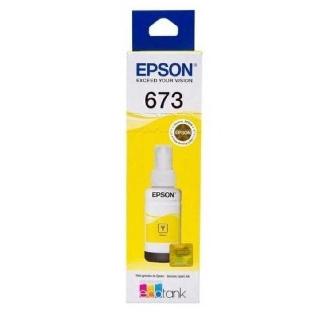 Garrafa de Tinta Epson T673120-AL Preto e Coloridos Epson Original