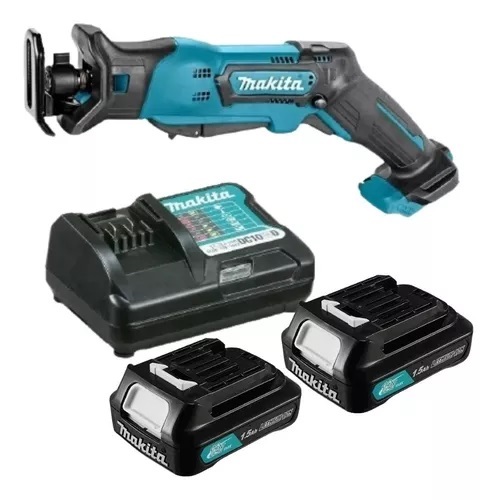 Serra Sabre Com 2 Baterias 12v Jr103 Makita E Carregador Biv em Oferta na Shopee