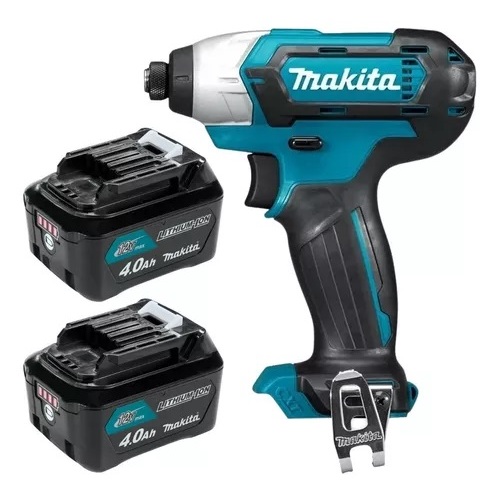 Parafusadeira Imp. 2 Baterias 12v 4ah Makita Td110 S/ Carrg - Home & Living