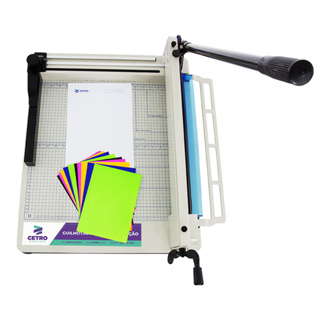 Guilhotina C.Office Semi Industrial A3 A4 A5 B4 B5 B6 B7 Até 400 Folhas COGM 330 em Oferta na Shopee