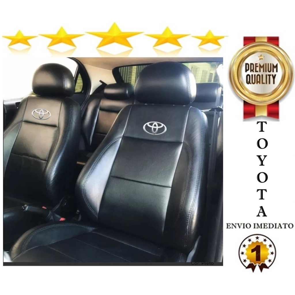 Capa de Banco de Carro 100% Courino Toyota - Corolla