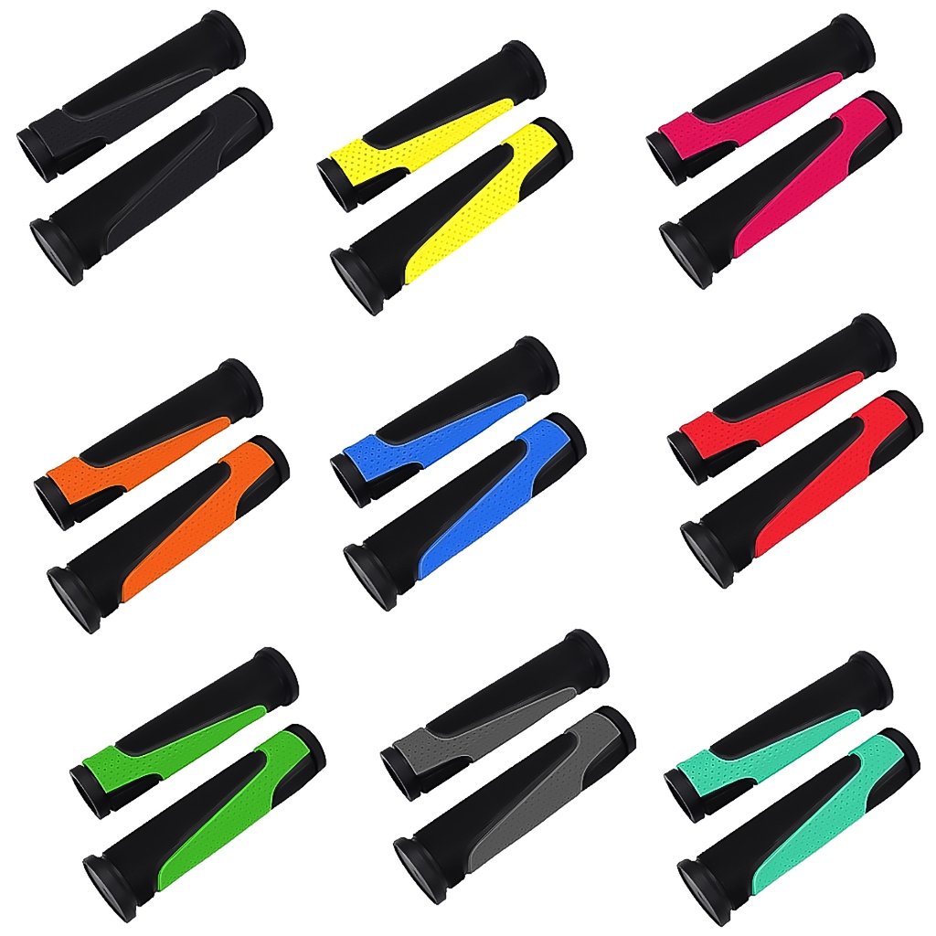 Manopla Luvinha Punho Confort Borracha Tpr Bike 20 24 26 29 Mtb Cores em Oferta na Shopee